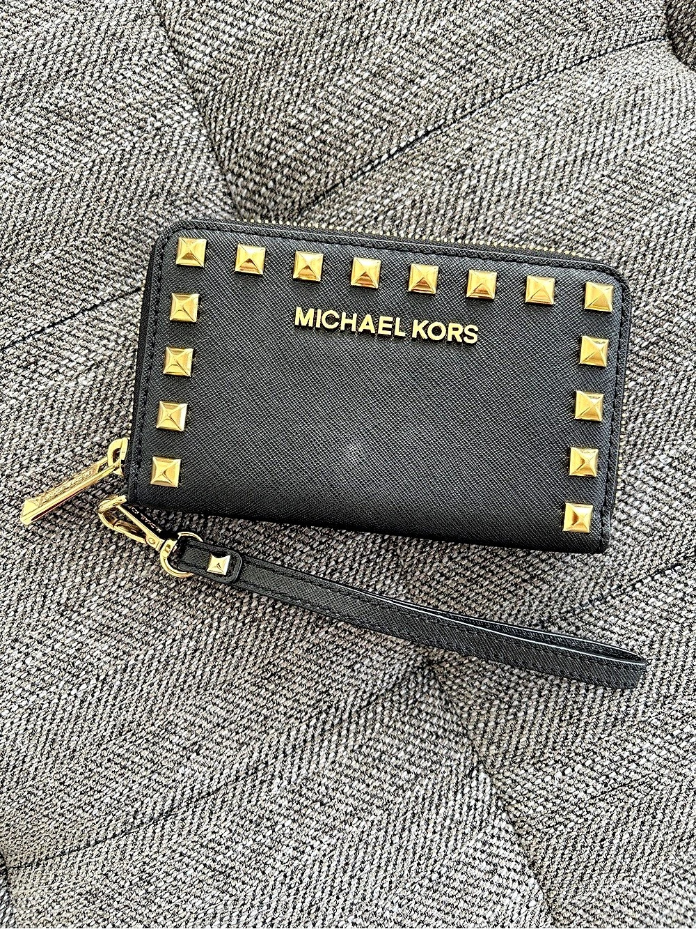Michael Kors Jet Set Studded Wallet